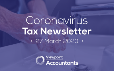 Coronavirus – 27 March 2020 Tax Newsletter