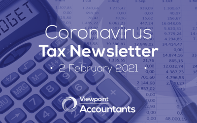 Coronavirus – 01 February 2021 Tax Newsletter