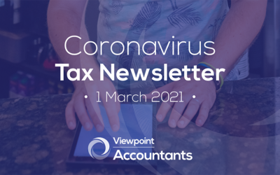 Coronavirus – 01 March 2021 Tax Newsletter