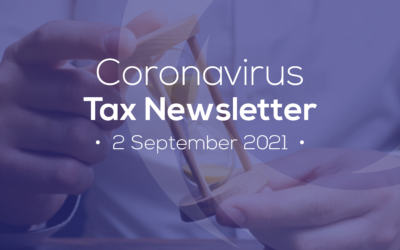 Coronavirus – 02 September 2021 Tax Newsletter