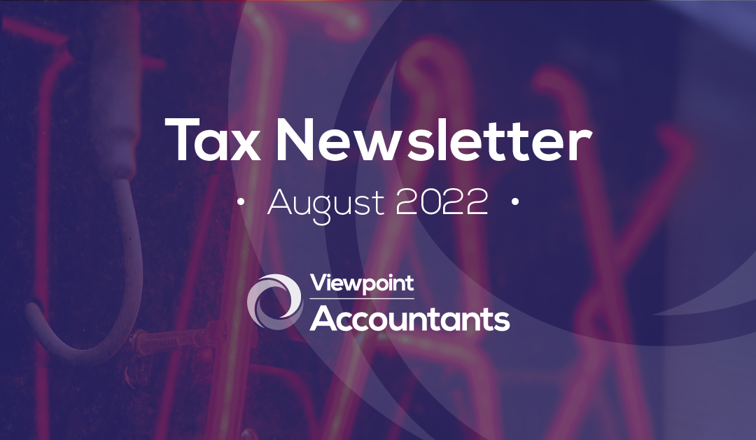 August 2022 Tax Newsletter