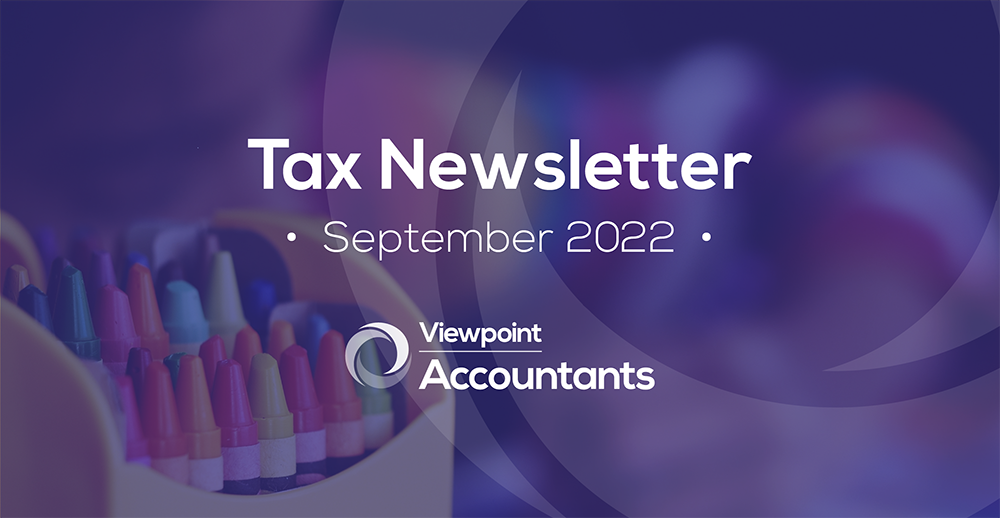 September 2022 Tax Newsletter