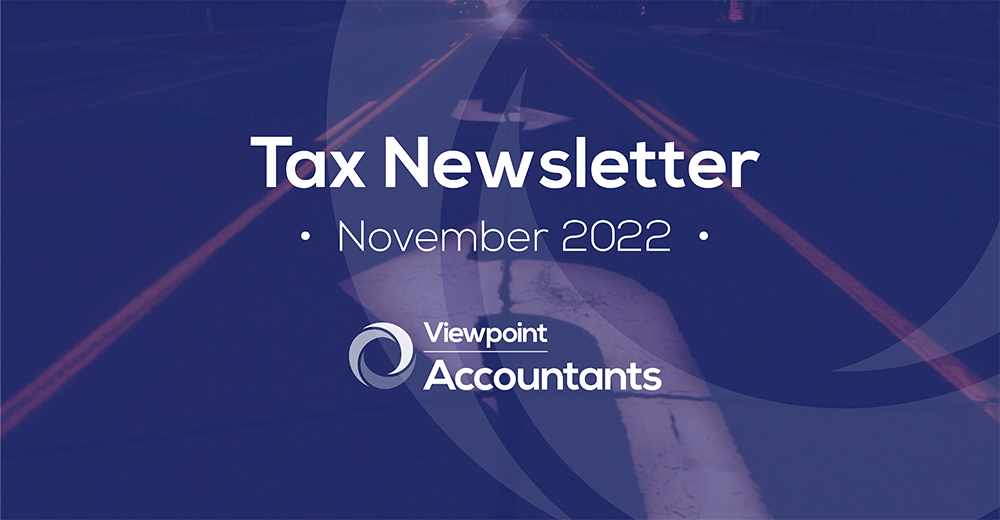 November 2022 Tax Newsletter