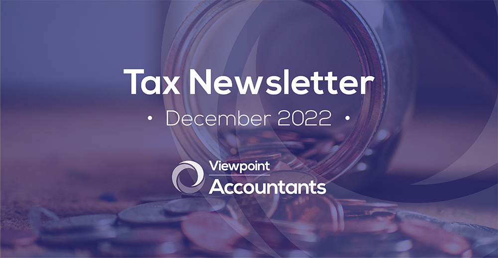 December 2022 Tax Newsletter